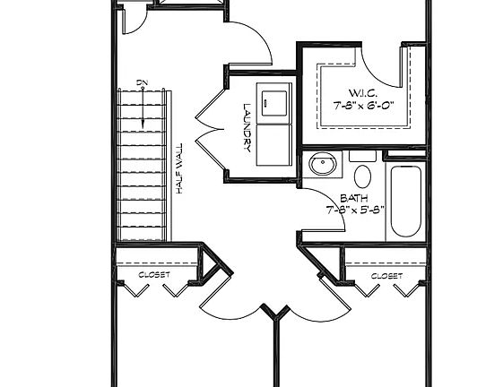 Third floor plan