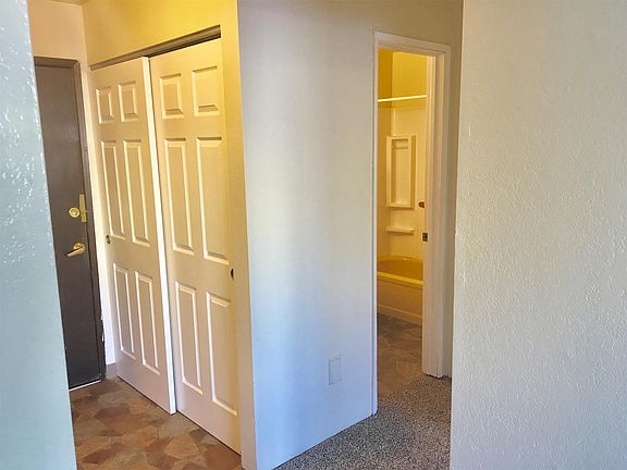 Entry way closet & bathroom