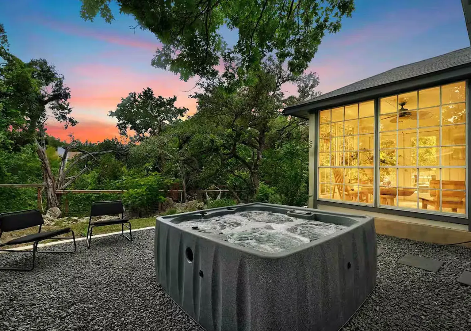 Spacious 4BR Home with Private Gym, Hot Tub & Creekside Retreat — Photo 1