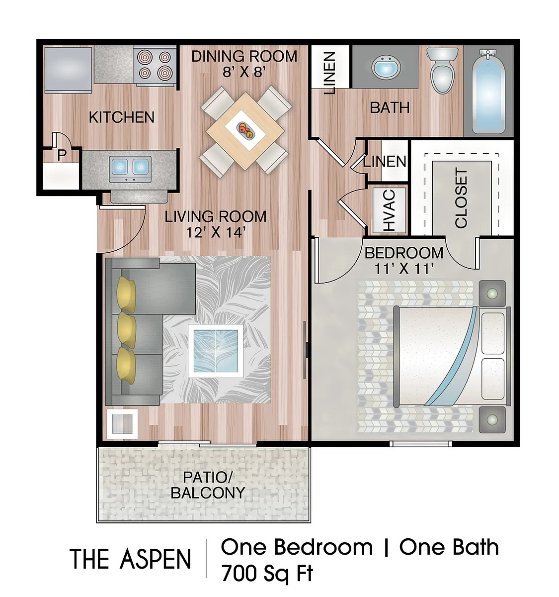 Floor plan The Aspen