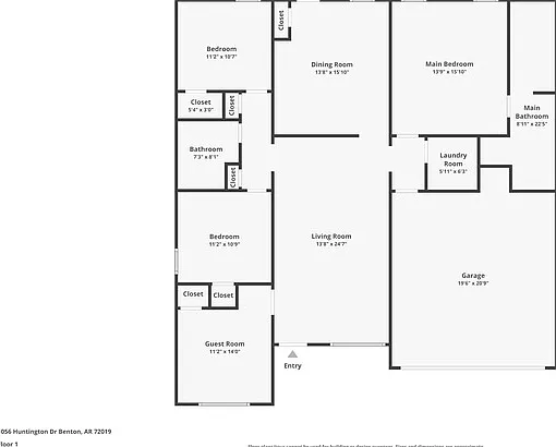 4 bed, 2.0 bath, 1470 sqft, $1,595 — Photo 2