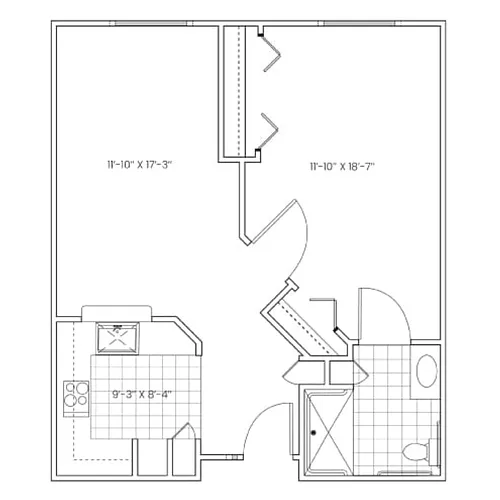 Floor plan B2