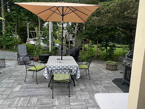 Exclusive outdoor patio