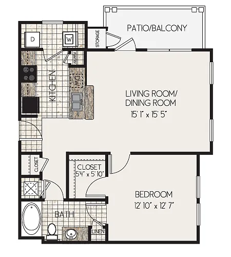Floor plan A2