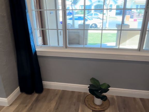 Dining Room View of Beautiful Window full of natural lighting