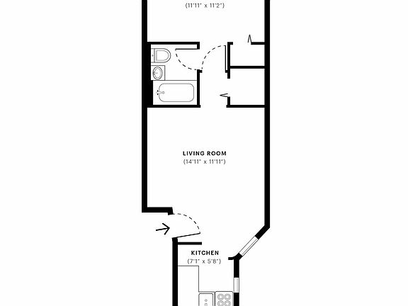 2nd image of 332 E 93rd St APT 5C