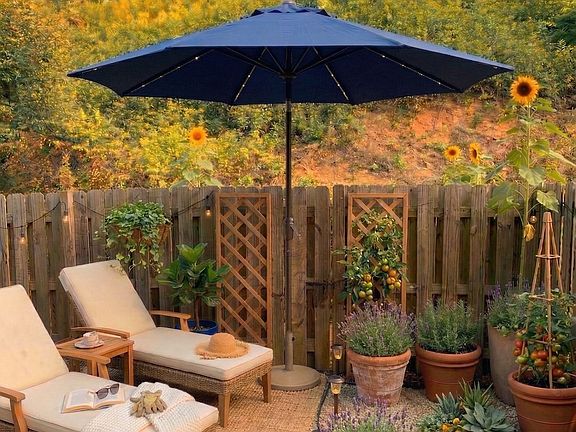 Sunset Oasis - Imagine your summer here _ Staging concept for your private backyard