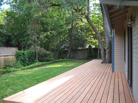 Backyard w/Deck 