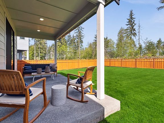 Covered Rear Patio and Fenced Rear Yard