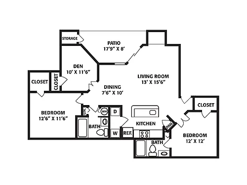 Floor plan Exeter