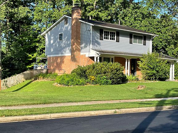 Front of house (left side)