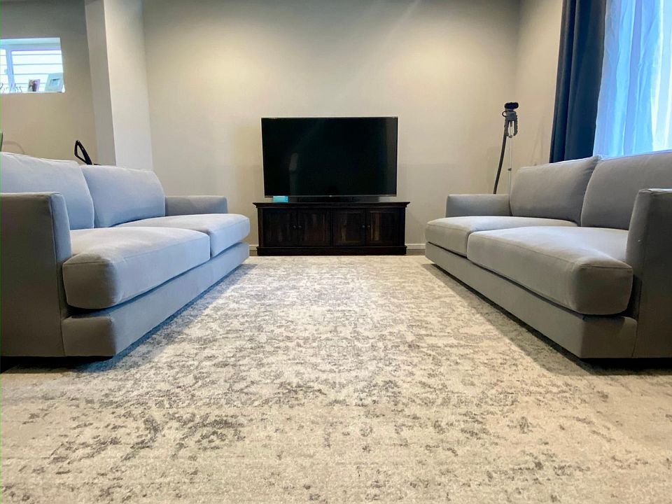 Living room furnished