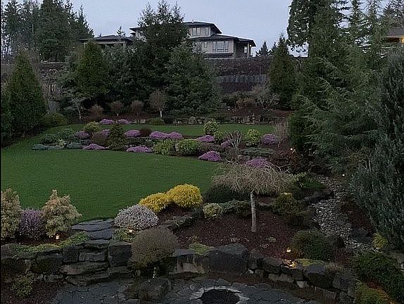 Park like landscaping