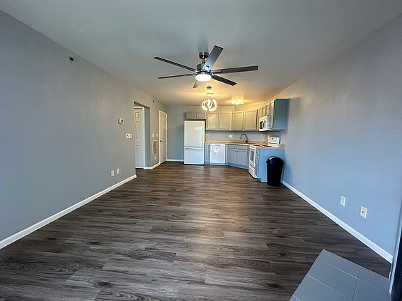 View walking into condo