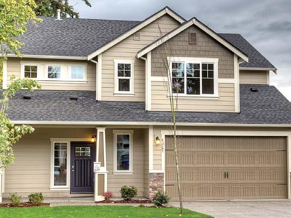 Elevation A 2 Car Garage