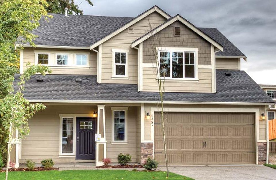 Elevation A 2 Car Garage