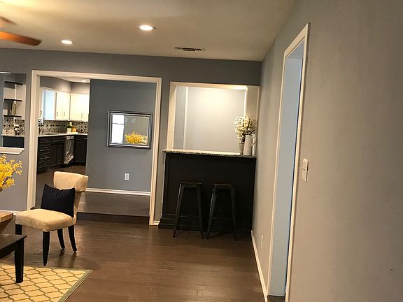 LR to Wet Bar & Kitchen