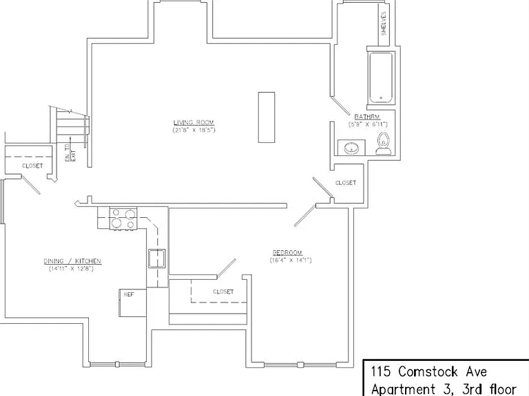 115 Comstock Ave #3 — Photo 6