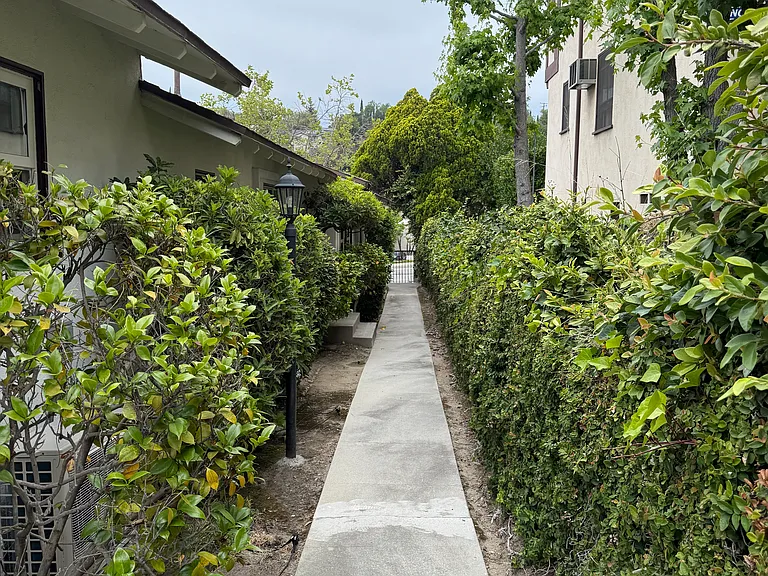 Walkway to front entry door