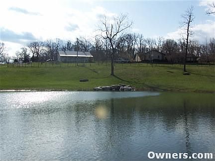 Lake W/House Backgrd