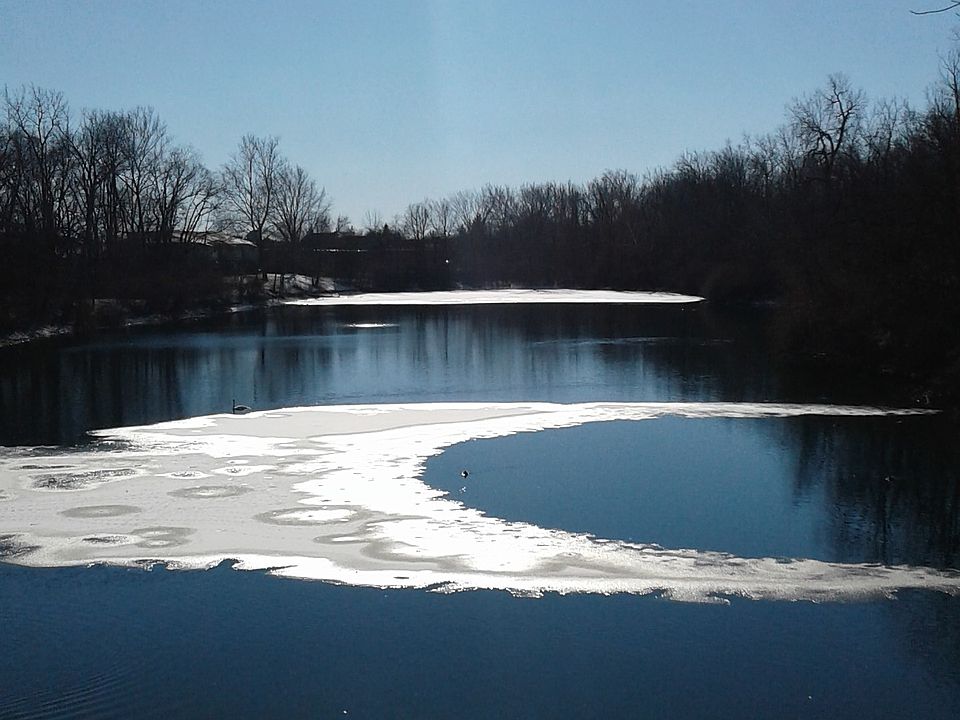 The Lake in the Wintertime