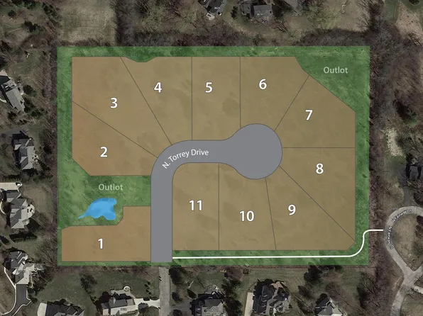 10723 North TORREY DRIVE #Lt2, Mequon, WI 53092