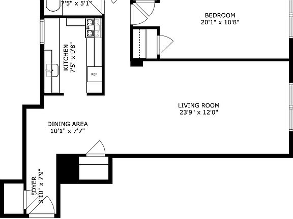 2nd image of 100 W 12th St APT 6C