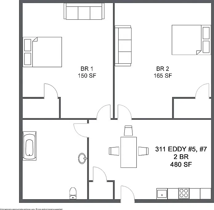 311 Eddy Street — Photo 1