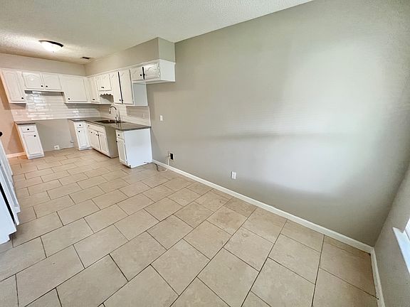 Kitchen and dining area