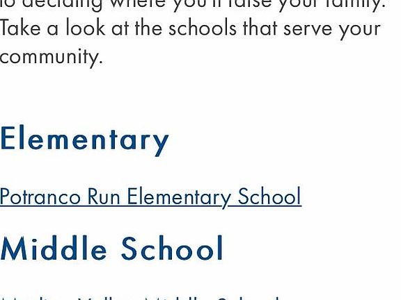 Great schools