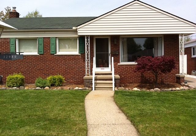 view from sidewalk