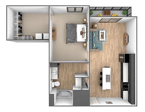 Floor plan Vanilla