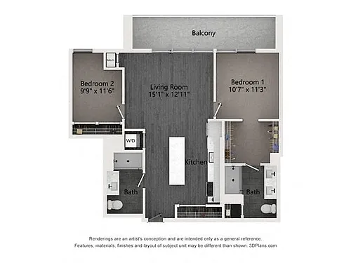 Floor plan B3