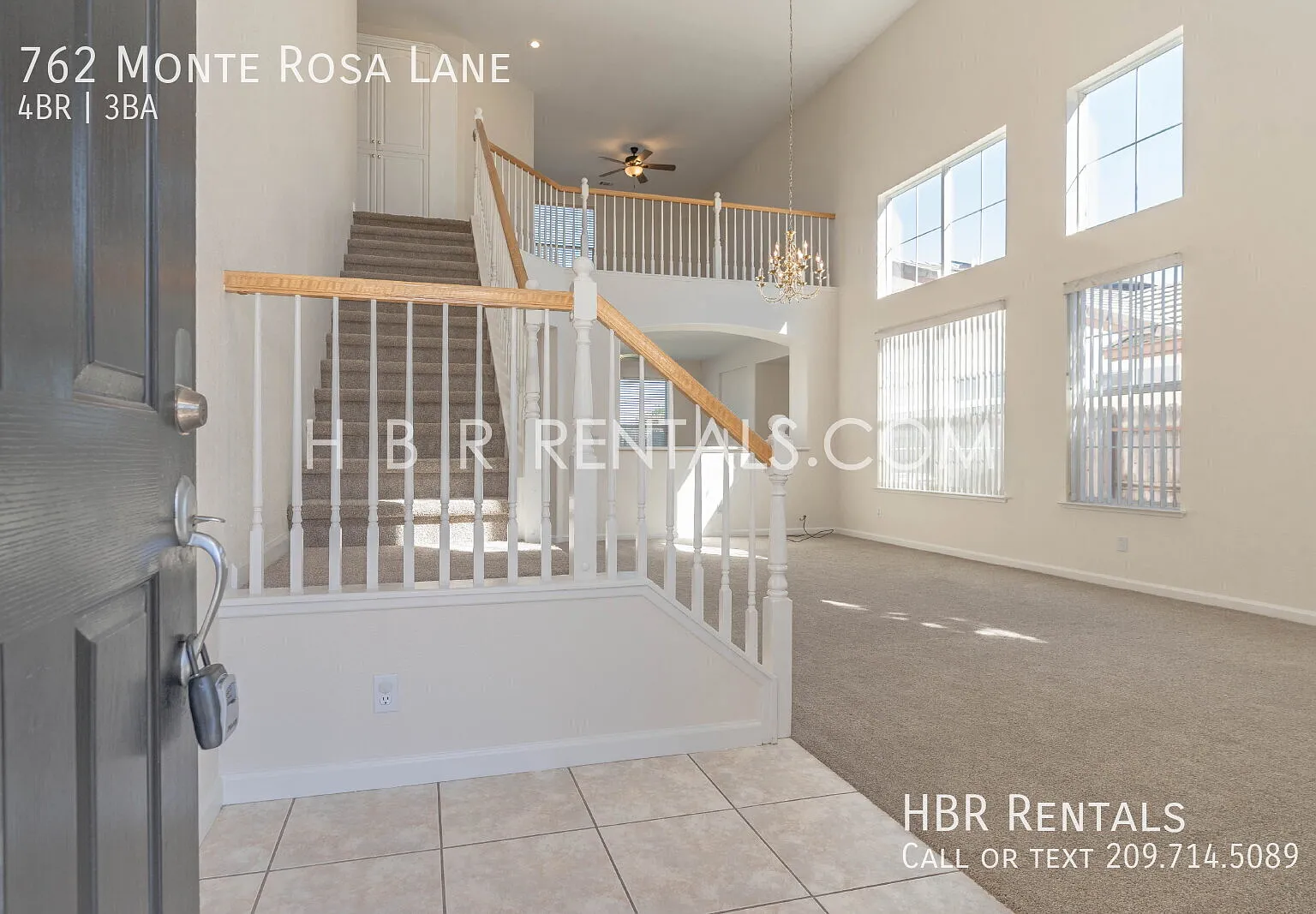 Four Bedroom Manteca Rental Home Now Move In Ready! - Loft + Bedrooms — Photo 4