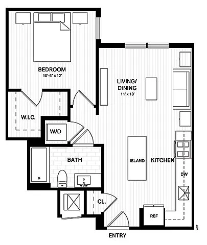 Floor plan A9A