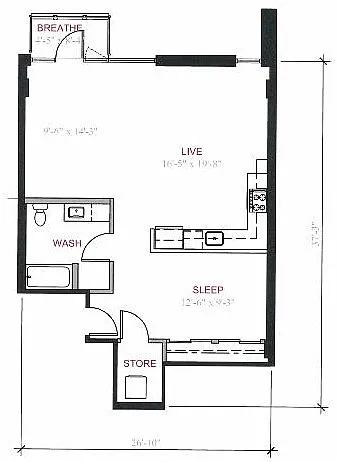 Floor plan A3