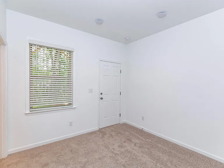 Entryway into the Kingston townhome