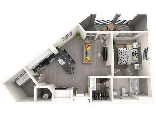 Floor plan A1A