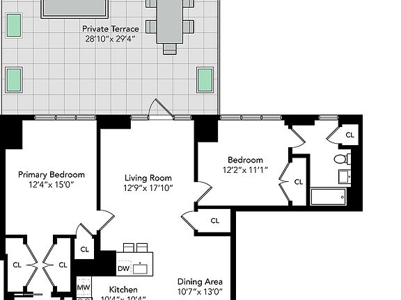 2nd image of 261 W 25th St APT 1D