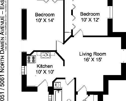 2nd image of 5051 N Damen Ave #G4