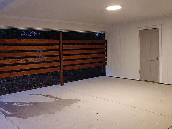 Double carport and storage 