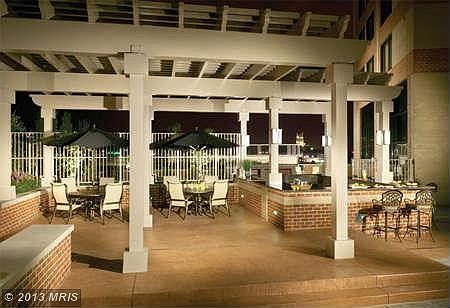 Patio and bar
