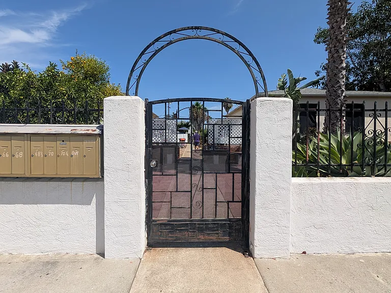 complex front entrance