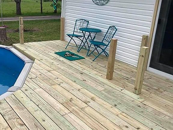 New deck