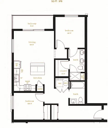 Floor plan Merritt 2.NW