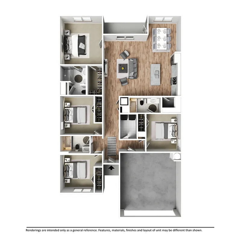 Floor plan 4-3