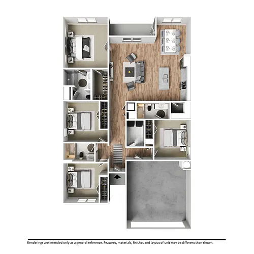Floor plan 4-3