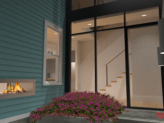 Private garden courtyards