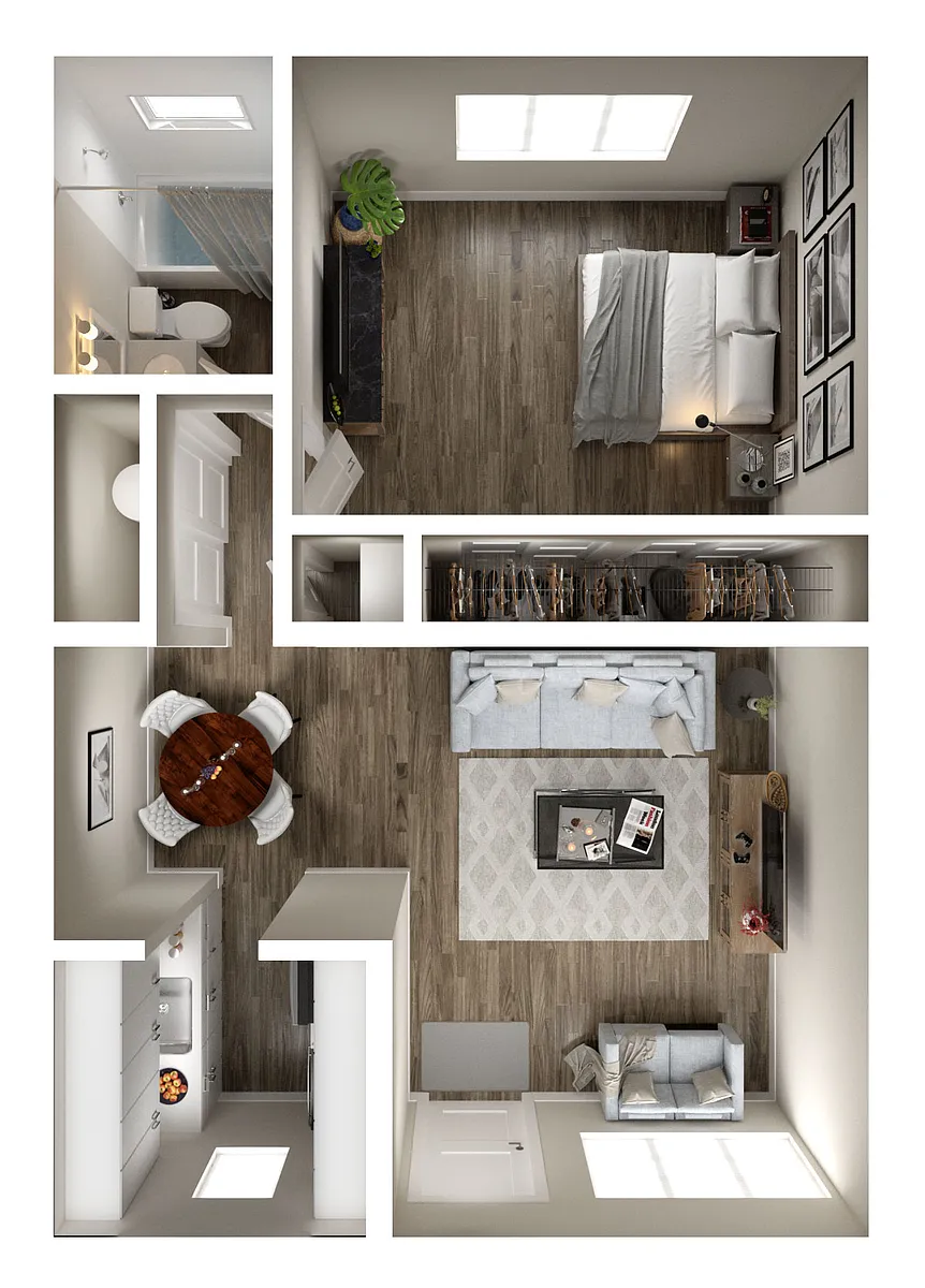 Floor plan A1SR