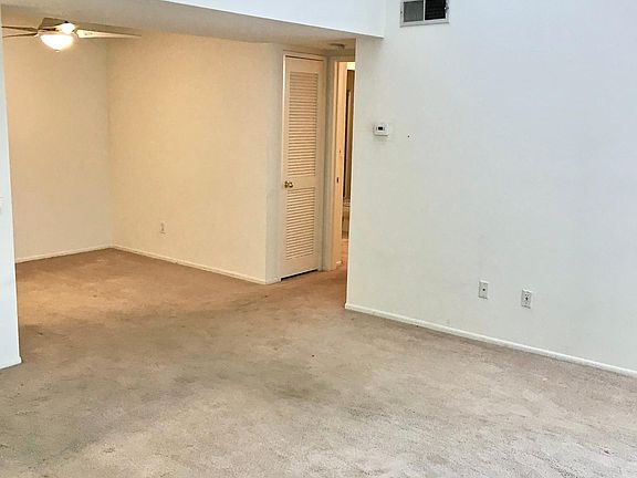 Living room connected to dining area